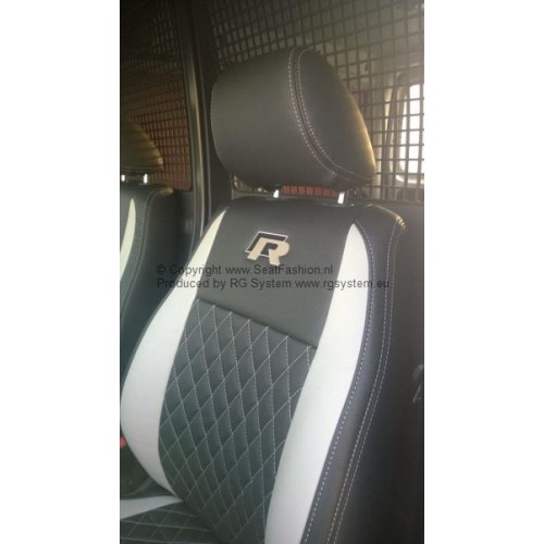 Uit Speciaal Verknald eZee Seat Cover Volkswagen Caddy 2010-2014 "R" (zelf samen te stellen)