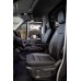 VW Crafter and MAN TGE 2-seater >2018 (Mk2) LHD composite black and grey quilted